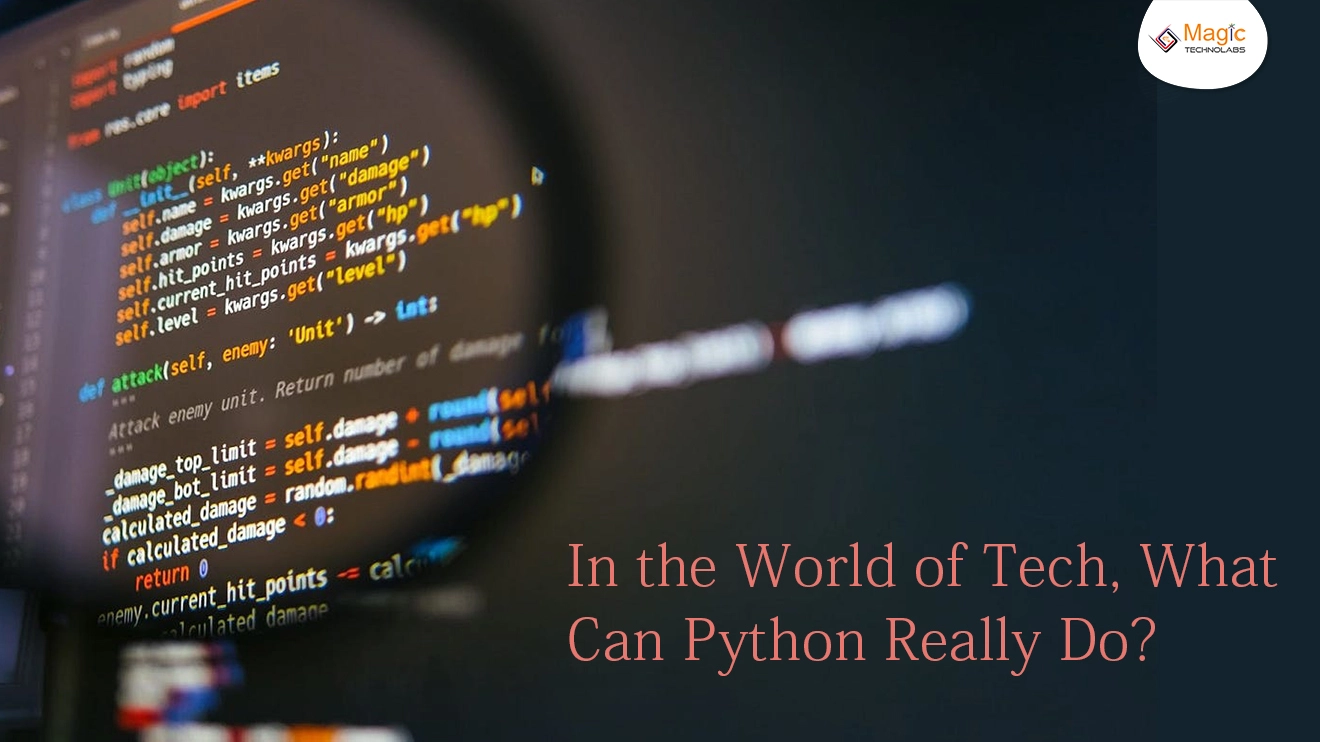 In the World of Tech, What Can Python Really Do?